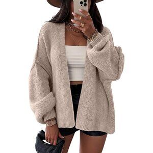 Chunky Cardigan Sweaters for Women Oversized Long Trendy Early Fall Outfits Fash